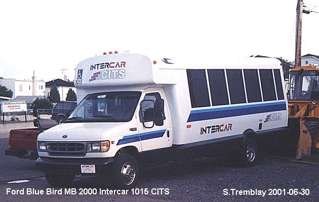 BUS/AUTOBUS: Ford Blue Bird 2000 Intercar/CITS