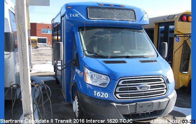BUS/AUTOBUS: Startrans Candidate II Transit 2016 Intercar