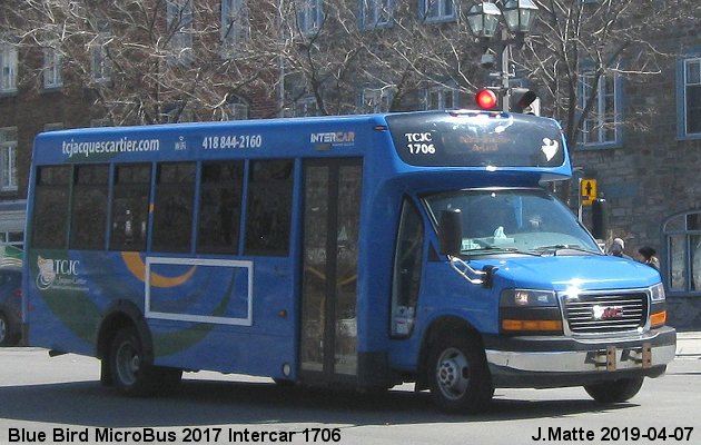 BUS/AUTOBUS: Blue Bird MicroBird 2017 Intercar