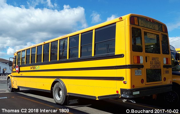 BUS/AUTOBUS: Thomas C2 2018 Intercar