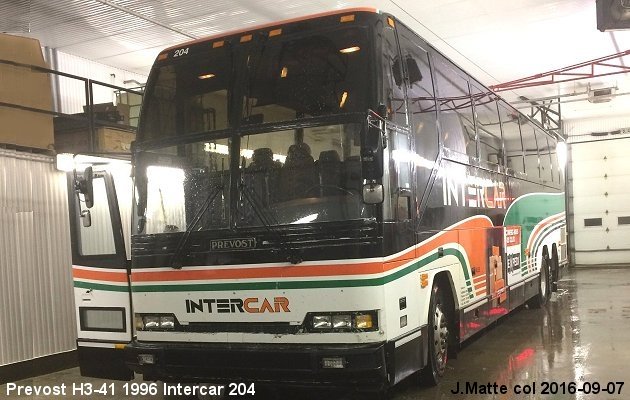BUS/AUTOBUS: Prevost H3-41 1996 Intercar