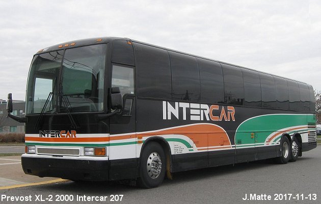 BUS/AUTOBUS: Prevost XL-2 2000 Intercar