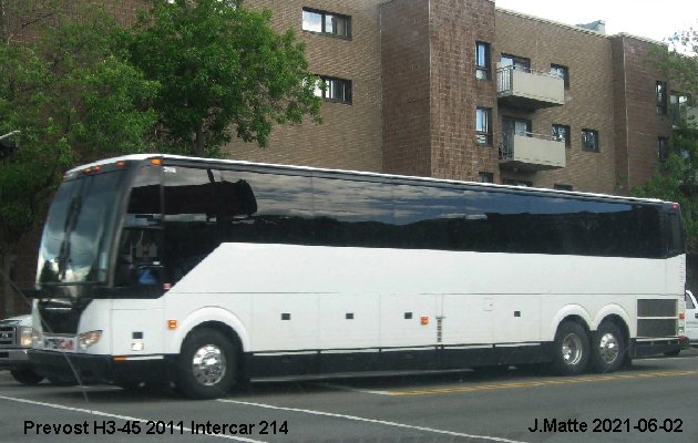 BUS/AUTOBUS: Prevost H3-45 2011 Intercar