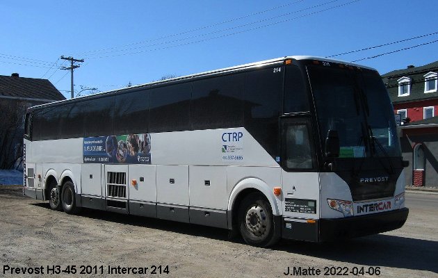 BUS/AUTOBUS: Prevost H3-45 2011 Intercar