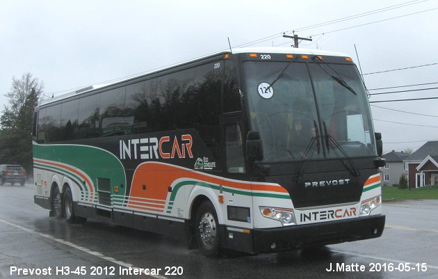 BUS/AUTOBUS: Prevost H3-45 2012 Intercar