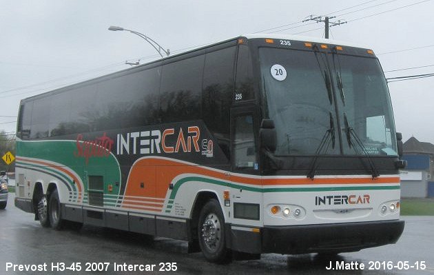 BUS/AUTOBUS: Prevost H3-45 2007 Intercar