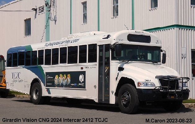BUS/AUTOBUS: Girardin Vision CNG 2024 Intercar