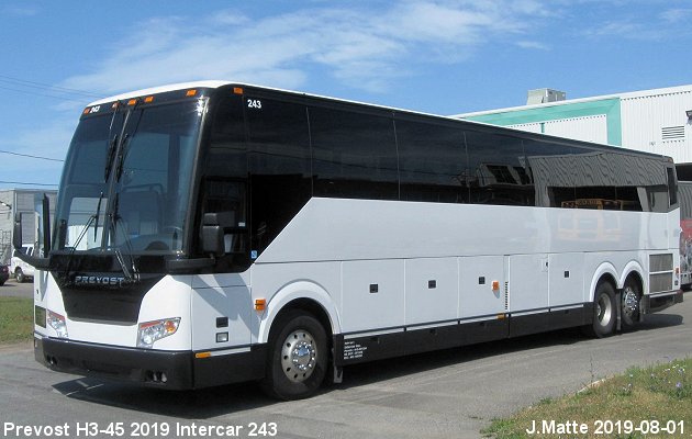 BUS/AUTOBUS: Prevost H3-45 2019 Intercar