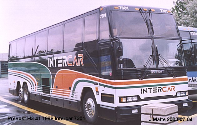 BUS/AUTOBUS: Prevost H3-41 1997 Intercar