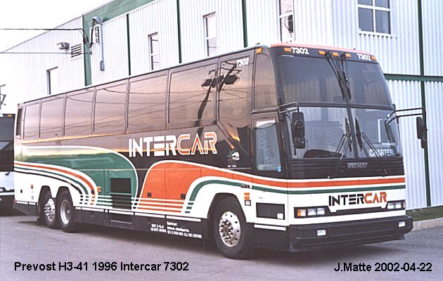 BUS/AUTOBUS: Prevost H3-41 1996 Intercar