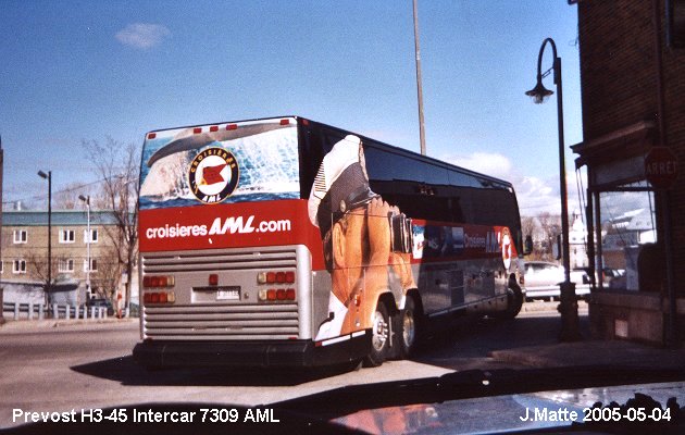 BUS/AUTOBUS: Prevost H3-45 1999 Intercar