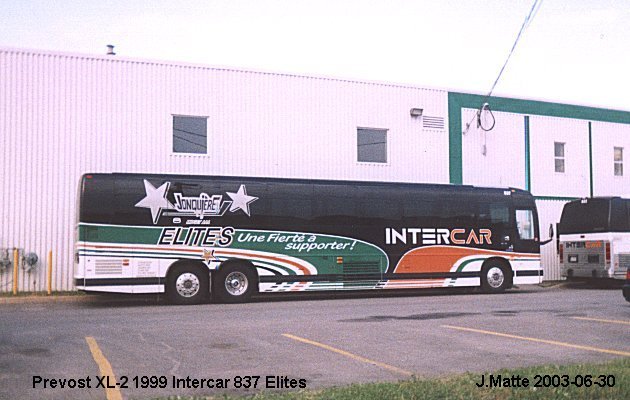 BUS/AUTOBUS: Prevost XL-2 1999 Intercar