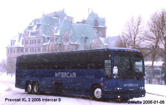 BUS/AUTOBUS: Prevost XL-2 2005 Intercar