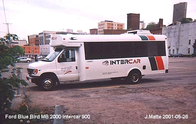 BUS/AUTOBUS: Blue Bird MB 2000 Intercar