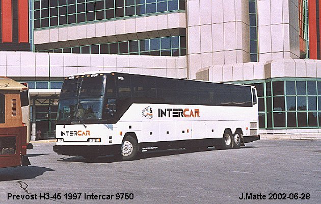 BUS/AUTOBUS: Prevost H3-45 1997 Intercar