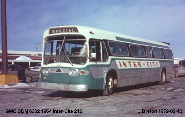 BUS/AUTOBUS: GMC SDM 5302 1964 Intercite