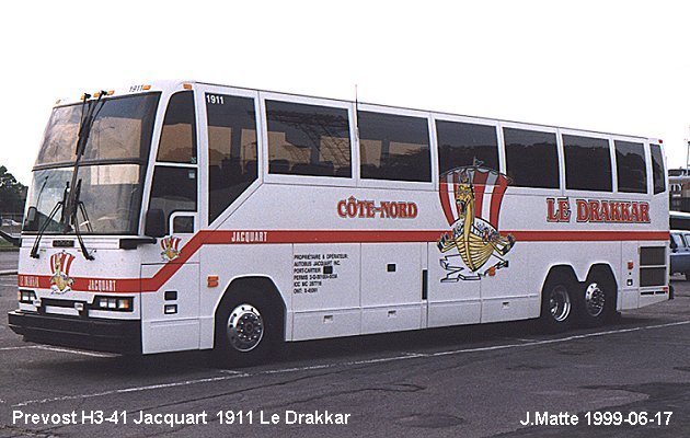 BUS/AUTOBUS: Prevost H3-41 1995 Jacquart