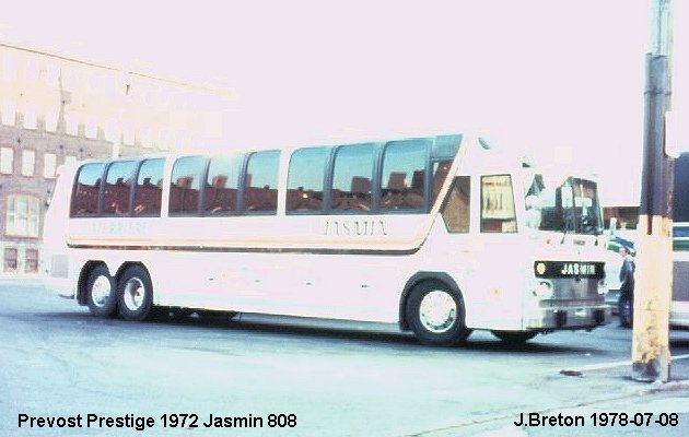 BUS/AUTOBUS: Prevost Prestige 1972 Jasmin