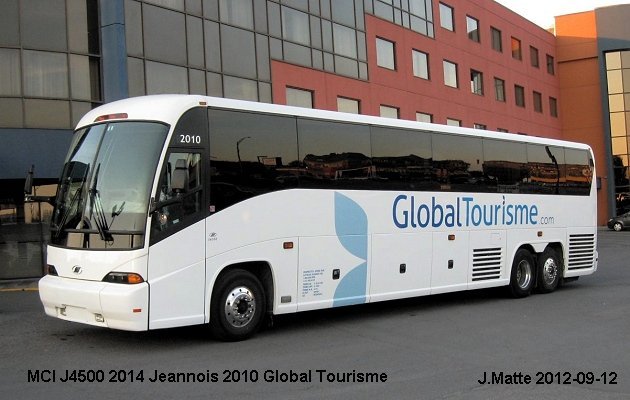 BUS/AUTOBUS: MCI J4500 2014 Jeannois