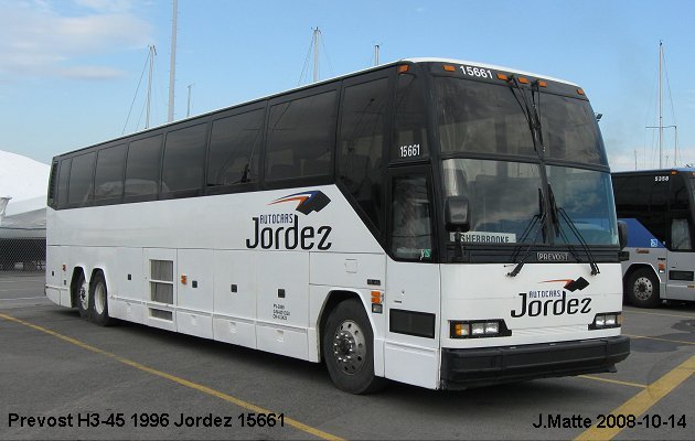 BUS/AUTOBUS: Prevost H3-45 1996 Jordez