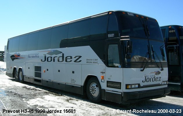 BUS/AUTOBUS: Prevost H3-45 1998 Jordez