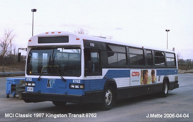 BUS/AUTOBUS: MCI Classic 1987 Kingston Transit