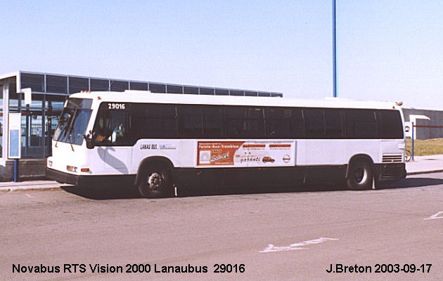 BUS/AUTOBUS: Novabus RTS 2000 Lanaubus