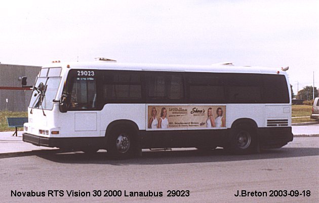 BUS/AUTOBUS: Novabus RTS 2000 Lanaubus
