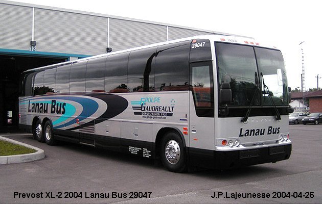BUS/AUTOBUS: Prevost XL-2 2004 Lanau Bus