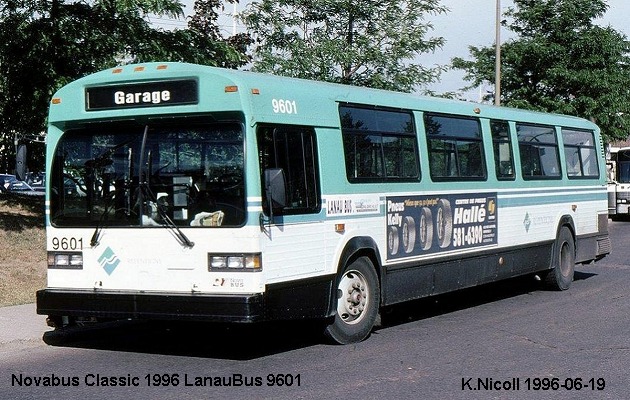 BUS/AUTOBUS: Novabus Classic 1996 LanauBus