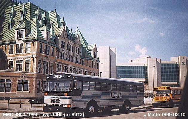 BUS/AUTOBUS: E.M.C. 9300 1993 Laval