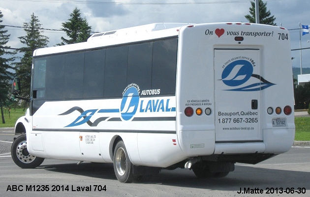 BUS/AUTOBUS: ABC M1235 2014 Autobus Laval