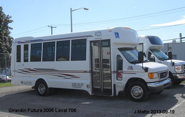 BUS/AUTOBUS: Girardin Futura 2006 Autobus Laval