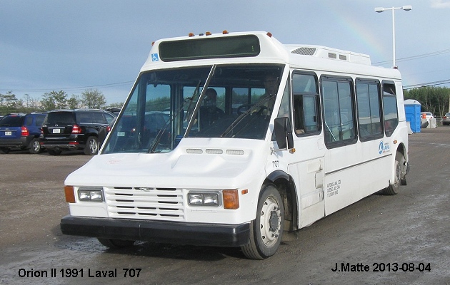 BUS/AUTOBUS: Orion II 1991 Autobus Laval