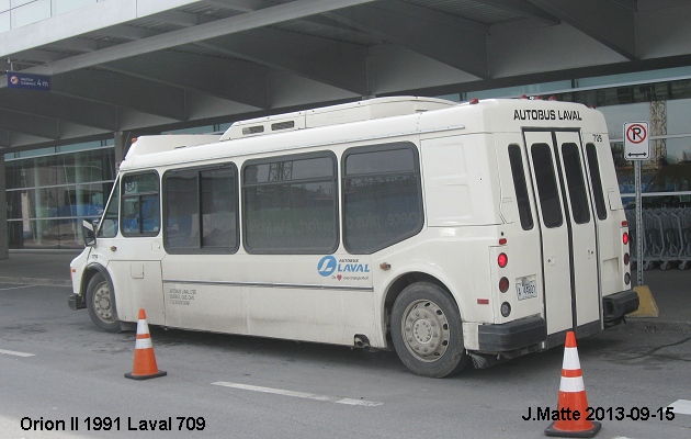 BUS/AUTOBUS: Orion II 1991 Autobus Laval