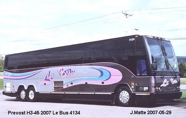 BUS/AUTOBUS: Prevost H3-45 2007 Le Bus