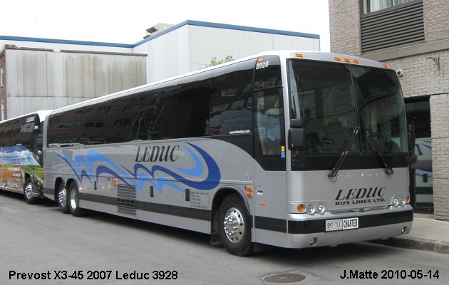 BUS/AUTOBUS: Prevost X3-45 2007 Leduc