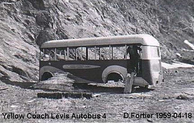 BUS/AUTOBUS: Yellow Coach 1936 Levis Autobus