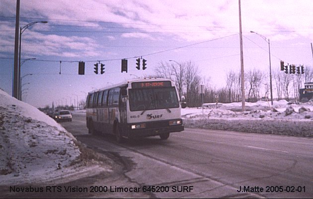 BUS/AUTOBUS: Novabus RTS Vision 2000 Limocar