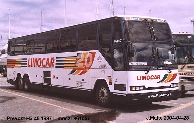 BUS/AUTOBUS: Prevost H3-45 1997 Limocar