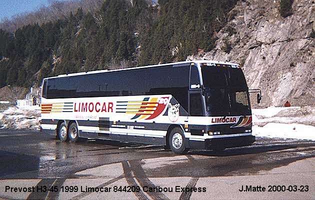 BUS/AUTOBUS: Prevost H3-45 1999 Limocar