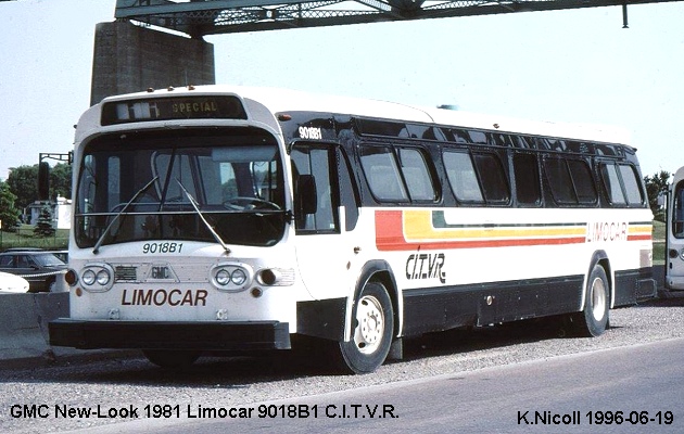 BUS/AUTOBUS: GMC New-Look 1981 Limocar