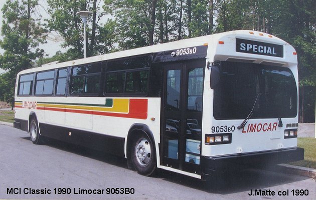 BUS/AUTOBUS: MCI Classic 1990 Limocar
