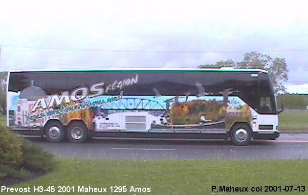 BUS/AUTOBUS: Prevost H3-45 2001 Maheux