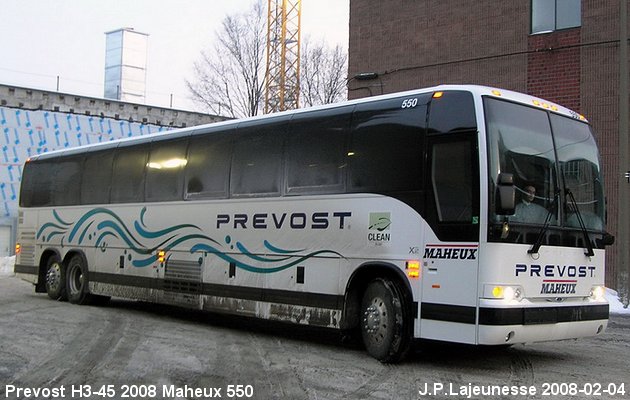 BUS/AUTOBUS: Prevost XL-2 2008 Maheux