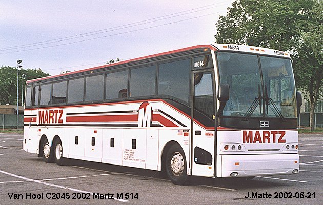 BUS/AUTOBUS: Van Hool C2045 2002 Martz