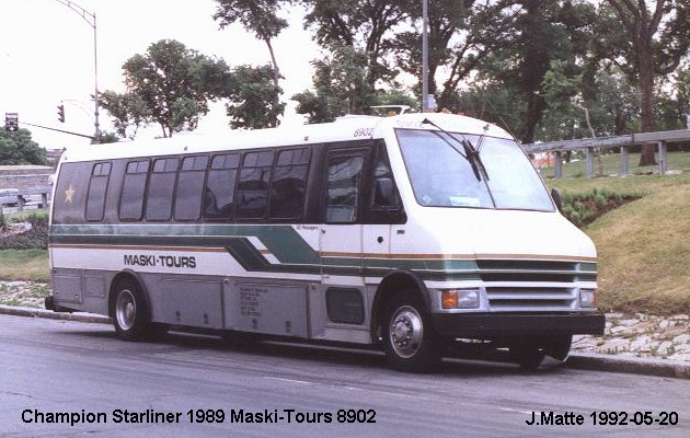 BUS/AUTOBUS: Champion Starliner 1989 Maski-Tours