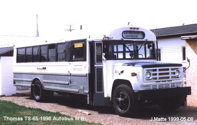 BUS/AUTOBUS: Thomas TS-65 1996 MB