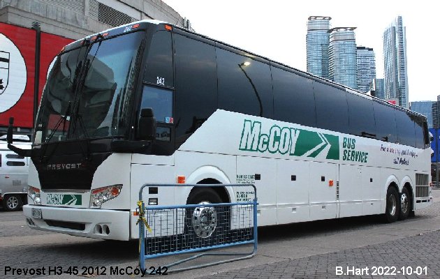 BUS/AUTOBUS: Prevost H3-45 2012 McCoy
