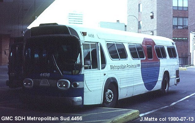 BUS/AUTOBUS: GMC SDM 1962 Metropolitain-Sud